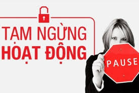 Thủ tục tạm ngừng kinh doanh